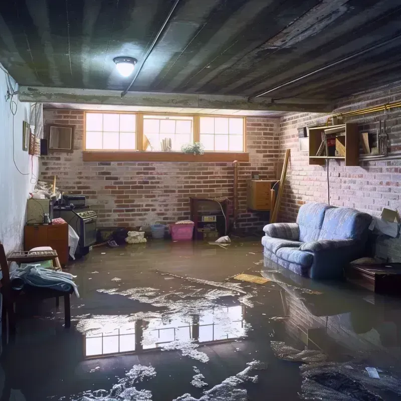 Flooded Basement Cleanup in Angola on the Lake, NY